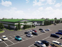 Вид паркинга. Сухой склад (+18) Склад ЛЕТО Московская обл, Раменское, село Зеленая Слобода, 25 000 м2 фото 1